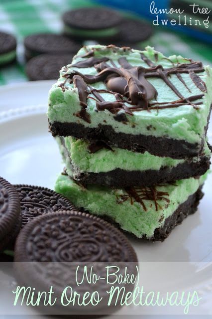 No-Bake Mint Oreo Meltaways