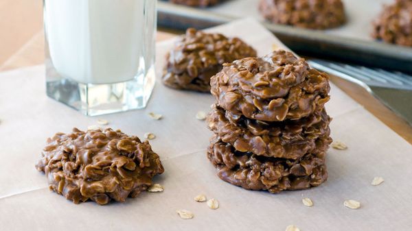 No-Bake Nutella™ Oatmeal Cookies