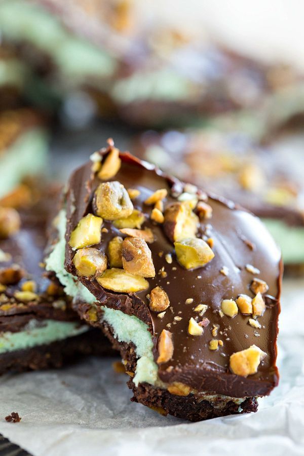 No Bake Pistachio Bars