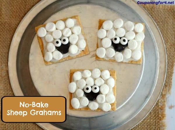 No-Bake Sheep Grahams