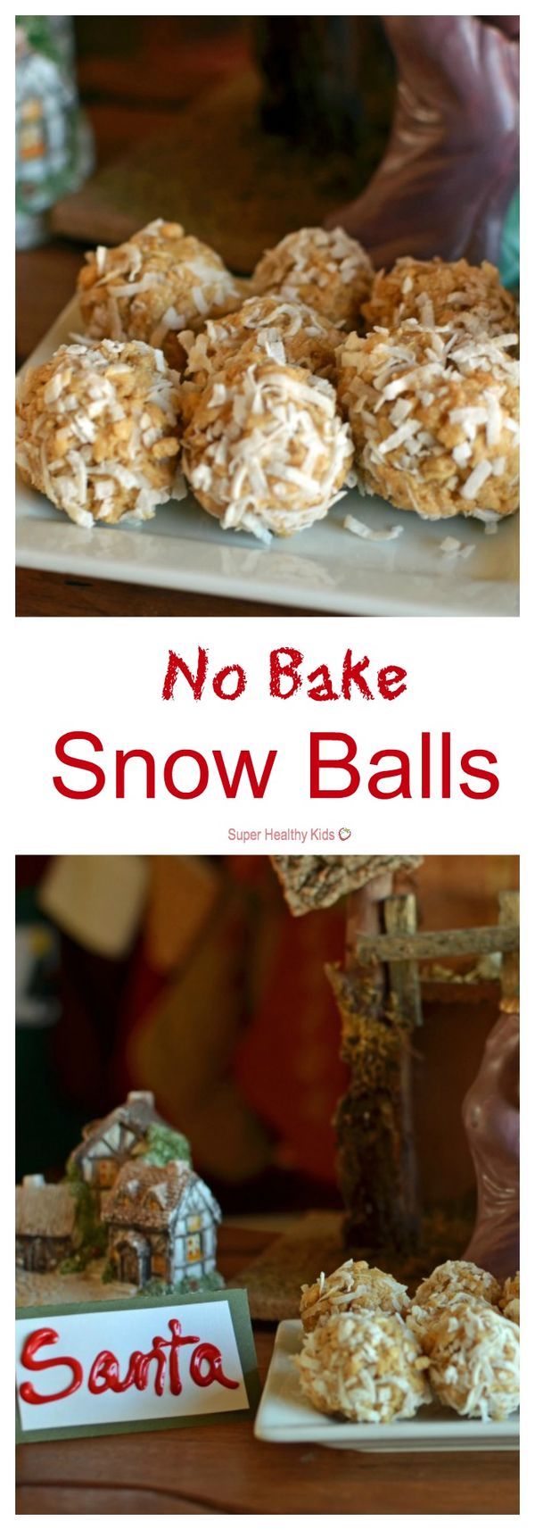 No Bake Snow Balls