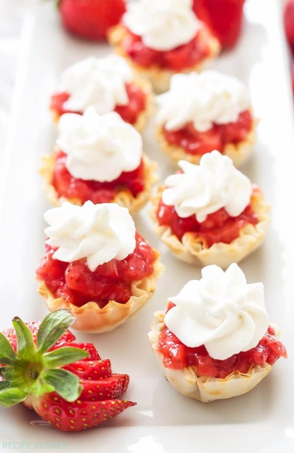 No Bake Strawberry Pie Bites