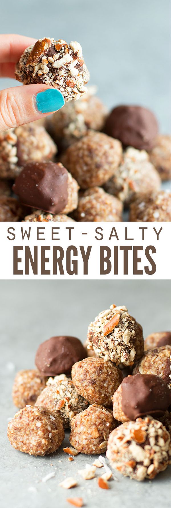 No-bake Sweet Salty Energy Bites