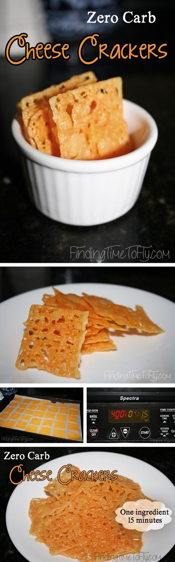 No Carb Cheese Crackers