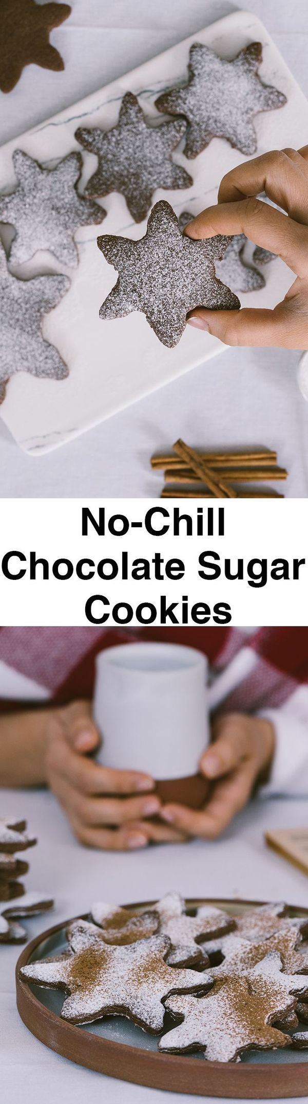 No-Chill Chocolate Sugar Cookies