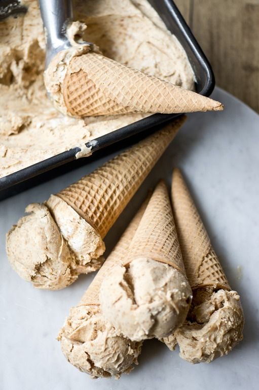 No-Churn Cookie Butter Ice Cream