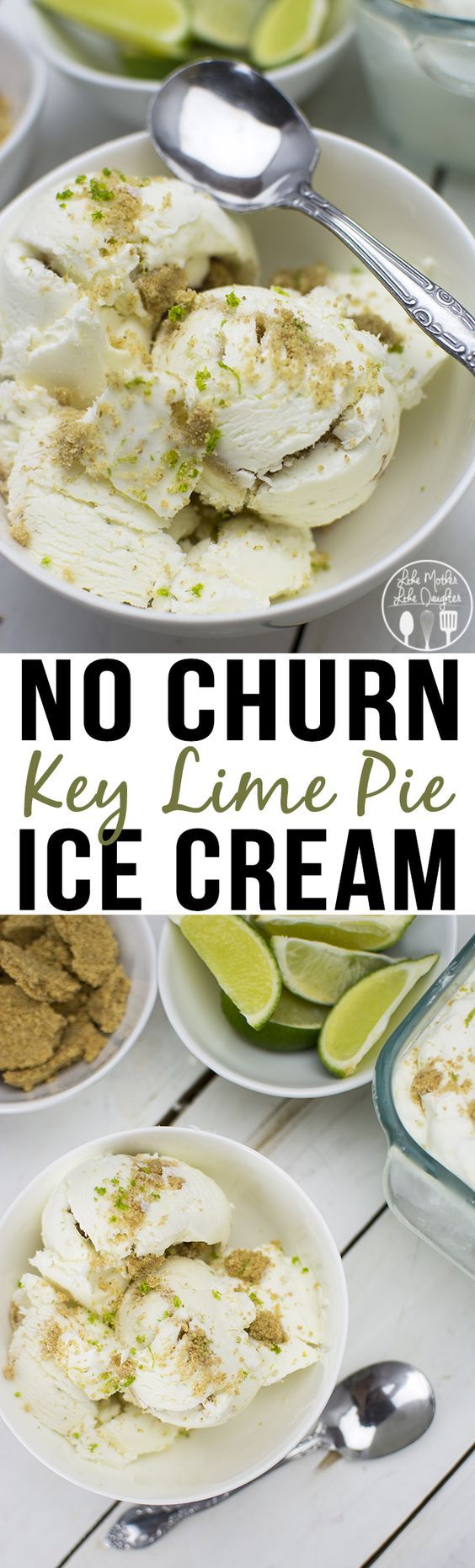 No Churn Key Lime Pie Ice Cream