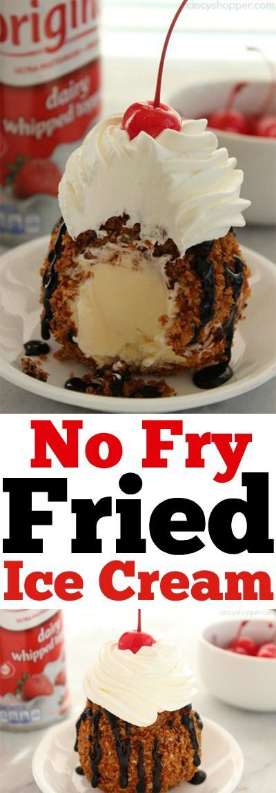 No Fry Fried Ice Cream