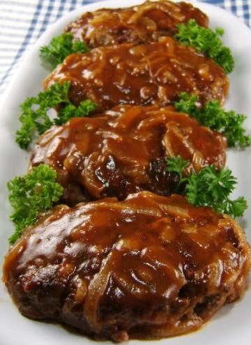 No Fuss Salisbury Steak