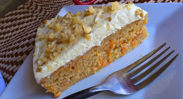 No Sugar Carrot Cake