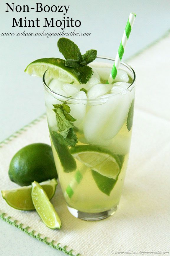 Non-Boozy Mint Mojito