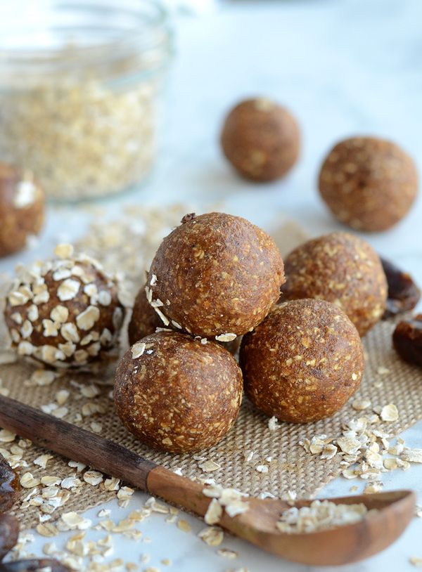 Nut-Free Raw Gingerbread Cookie Dough Balls