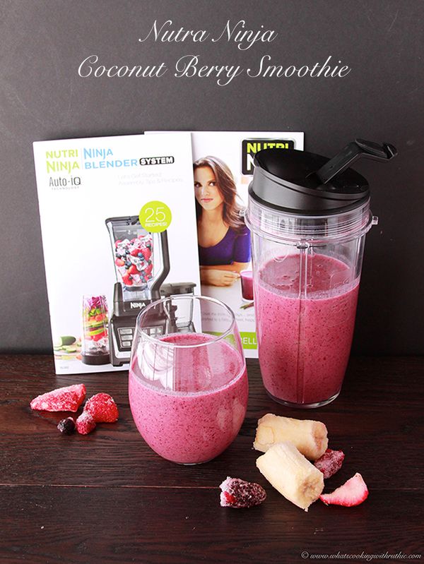 Nutra Ninja Coconut Berry Smoothie