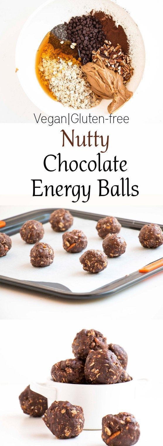 Nutty Chocolate Energy Balls