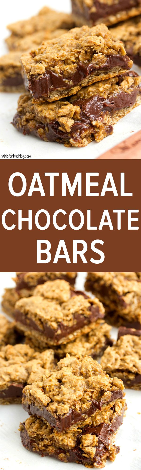 Oatmeal & Chocolate Cookie Bars