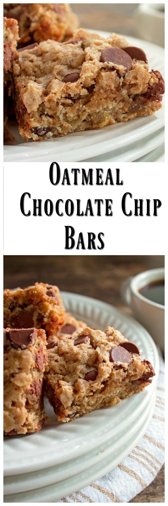 Oatmeal Cinnamon Chocolate Chip Bars