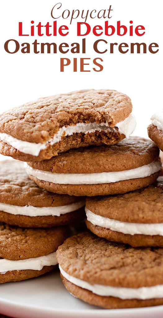 Oatmeal Cream Pies (Little Debbie Upgrade