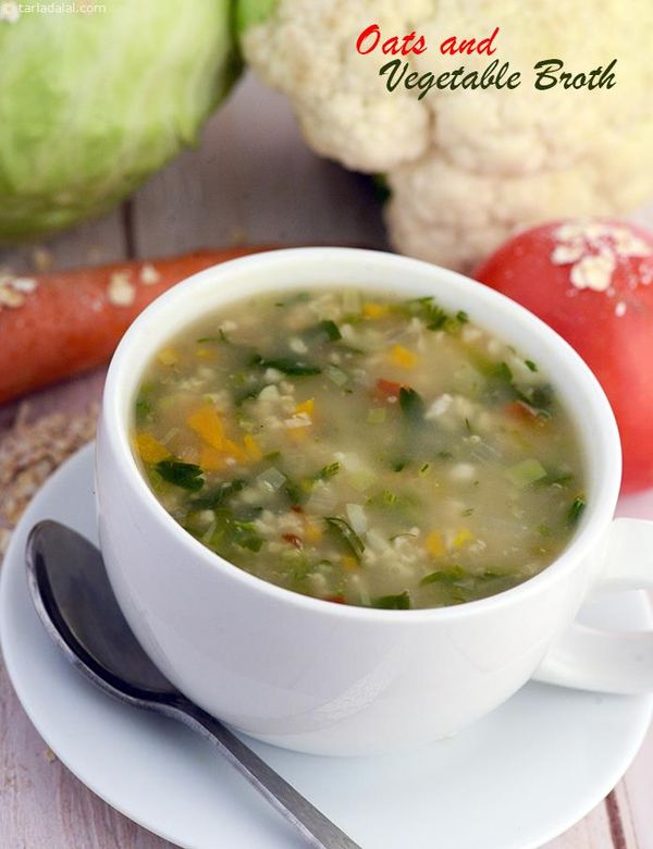 Oats and Vegetable Broth