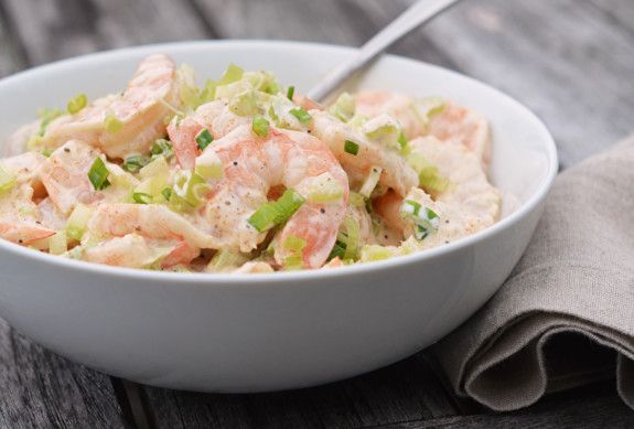 Old Bay Shrimp Salad