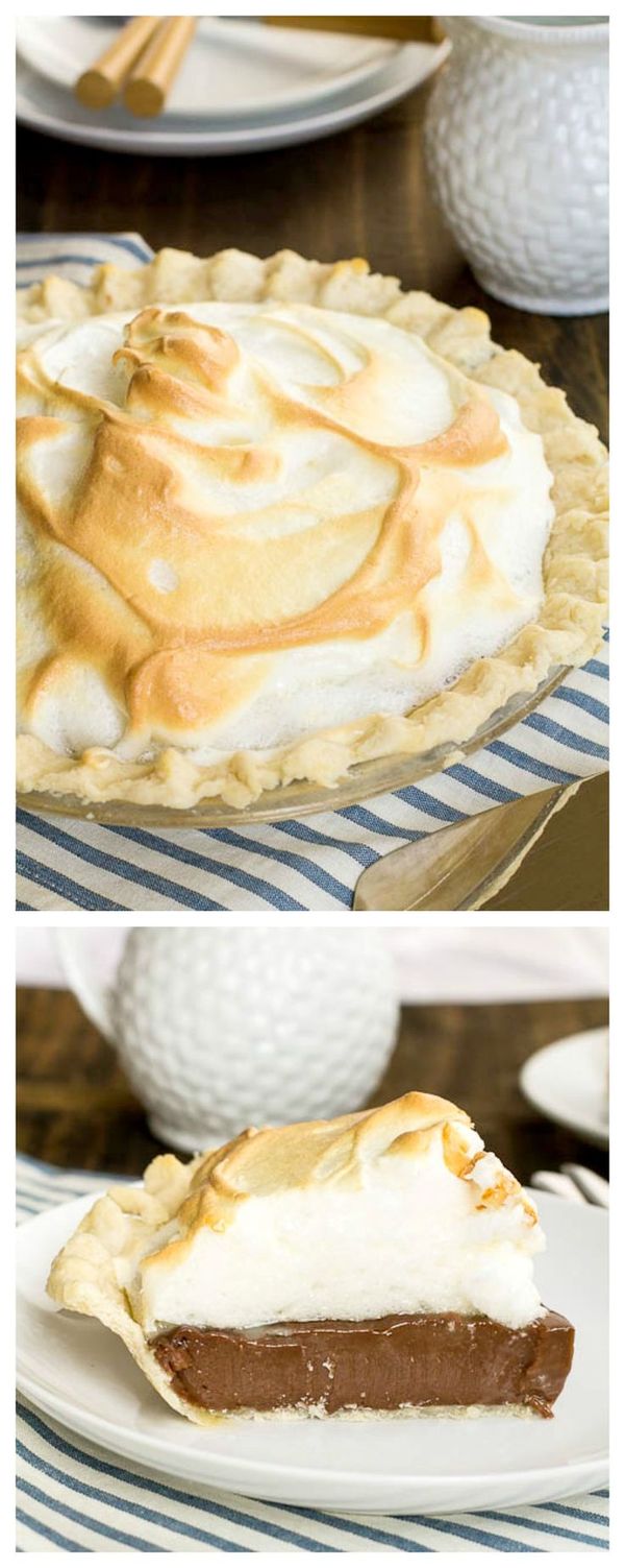 Old-Fashioned Chocolate Meringue Pie