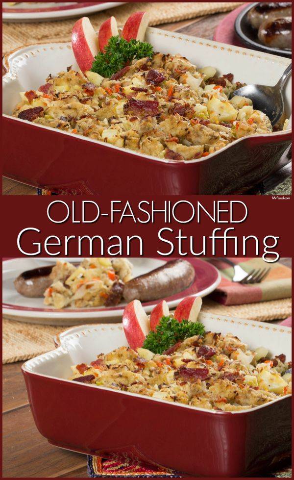 Old-Fashioned German Stuffing