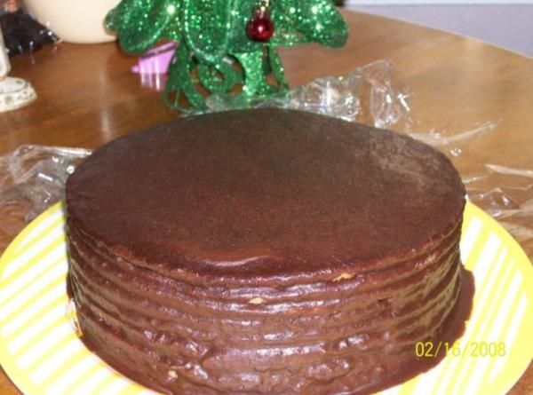 Old Fashioned Multi-Layer Chocolate Cake