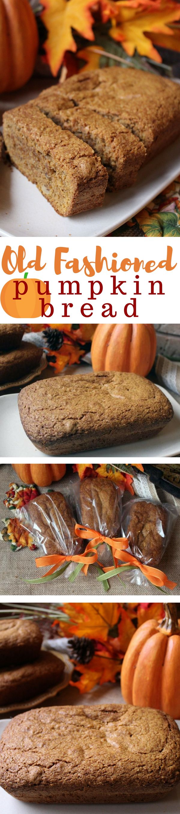 Old Fashioned Pumpkin Bread