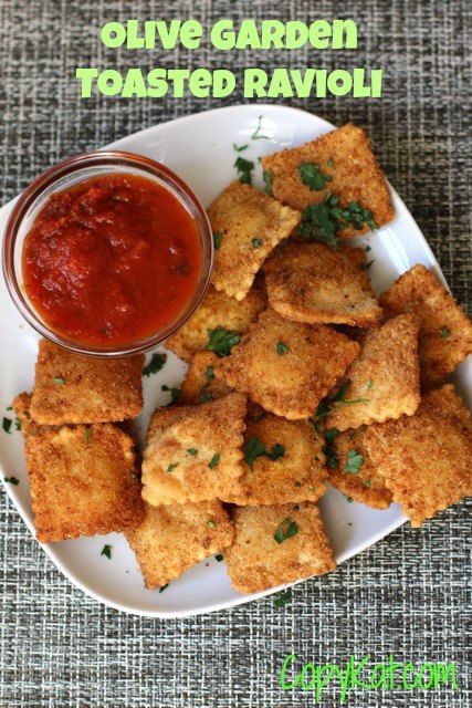 Olive Garden Toasted Ravioli