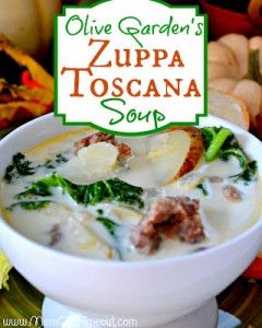 Olive Garden Zuppa Toscana Soup