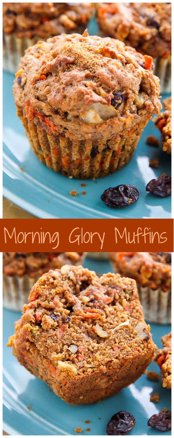 One-Bowl Morning Glory Muffins