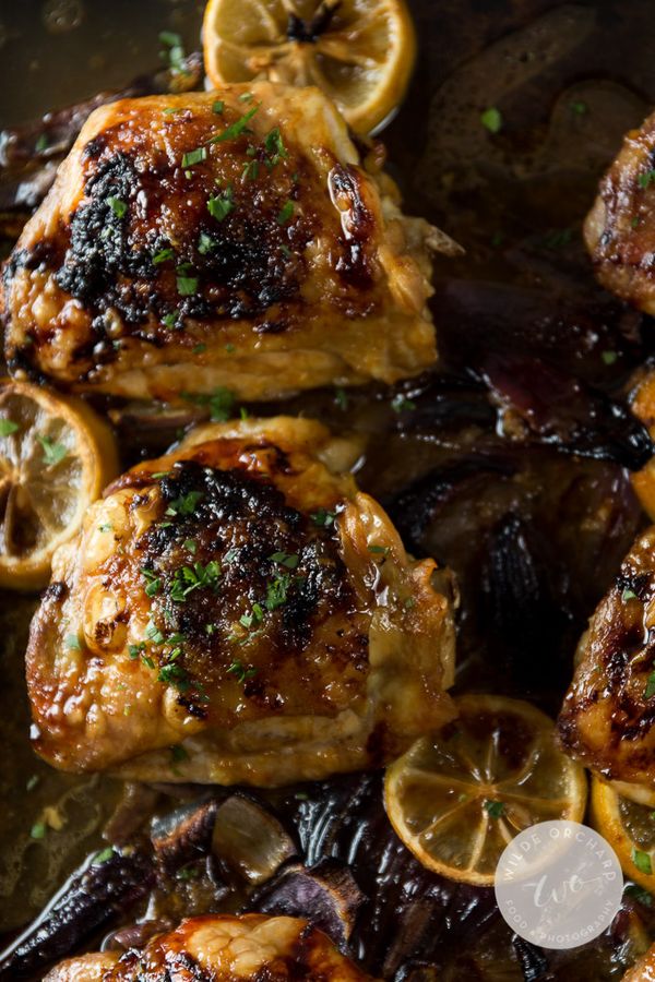 One Pan honey lemon Chicken