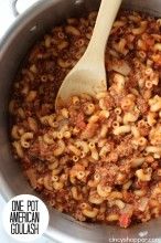 One Pot American Goulash