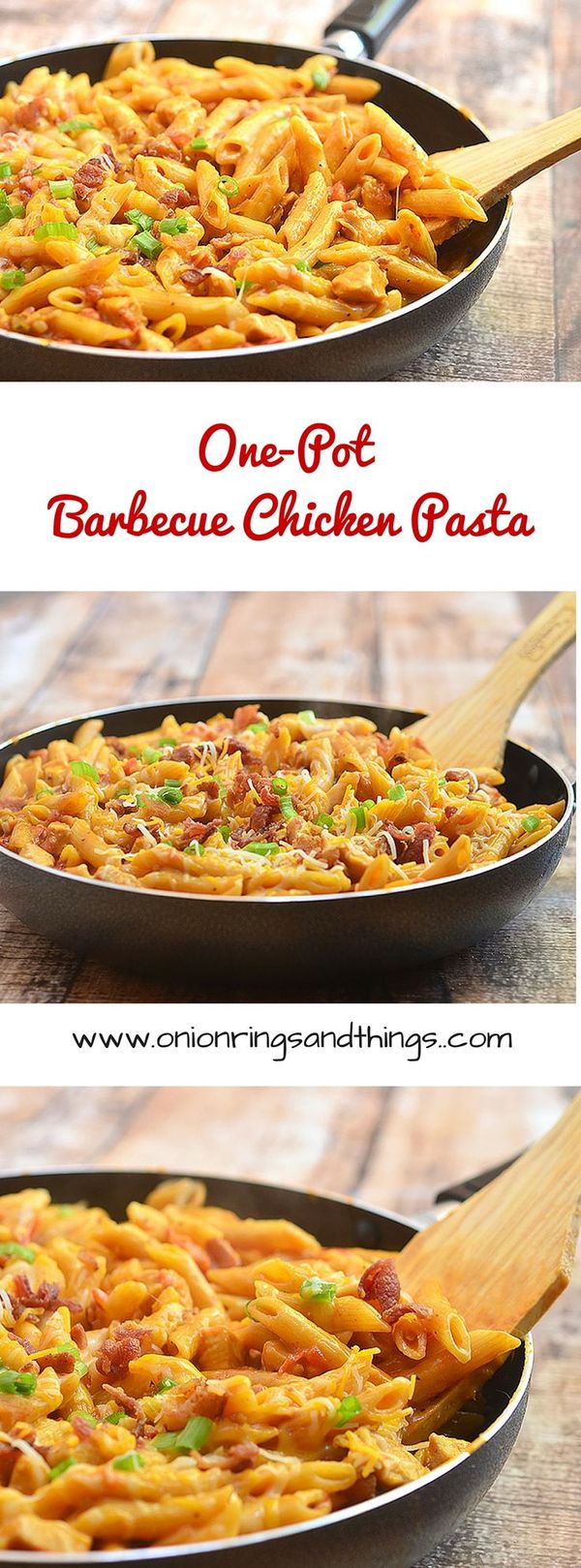 One-Pot Barbecue Chicken Pasta