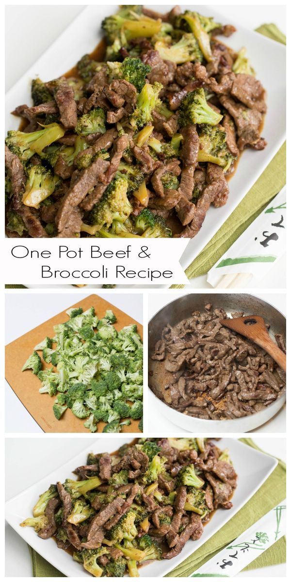 One Pot Beef & Broccoli