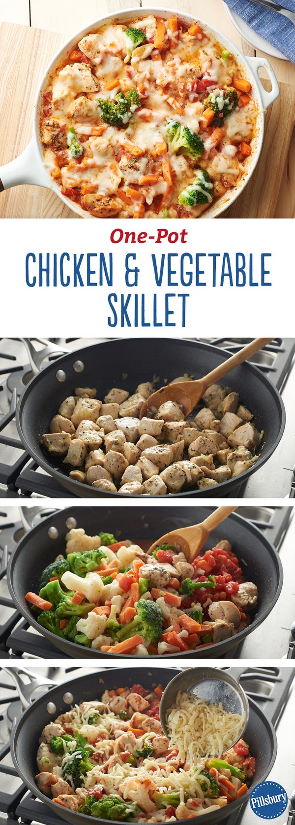 One-Pot Chicken and Vegetable Skillet