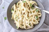 One Pot Chicken Fettuccine Alfredo