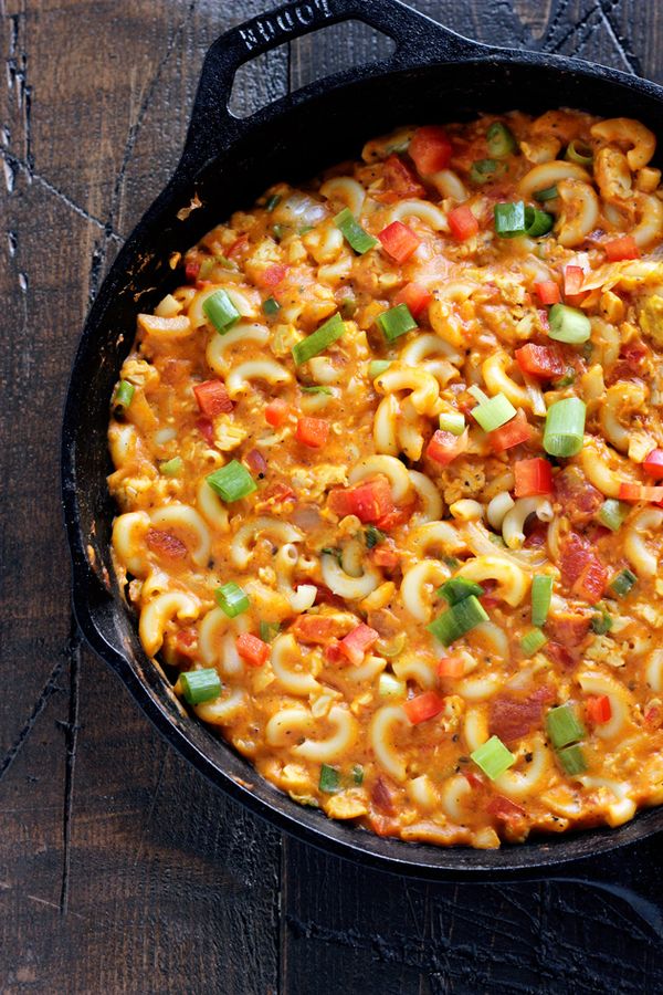 One Skillet Vegan Hamburger Helper