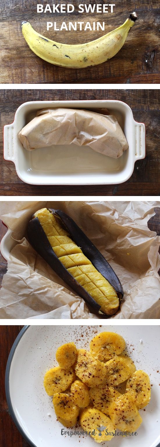 One-Step Baked Plantains