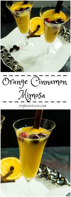 Orange Cinnamon Mimosa