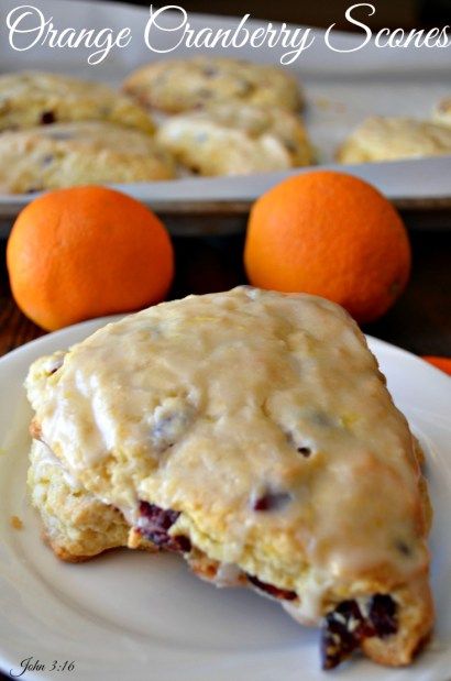 Orange Cranberry Scones