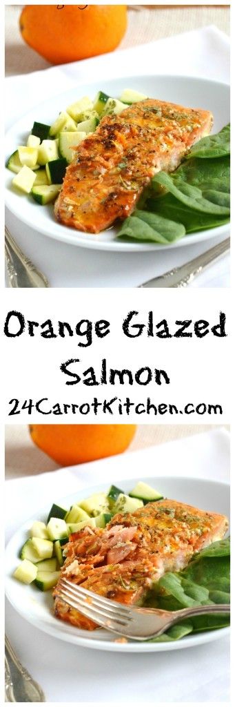 Orange Glazed Salmon