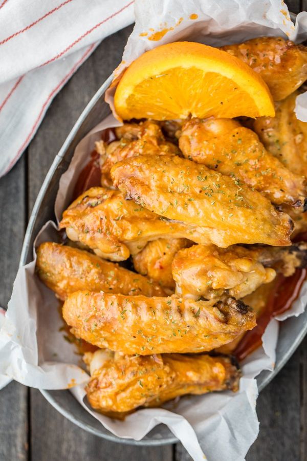 Orange Soda Hot Wings