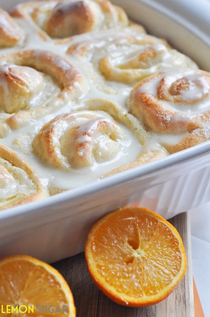 Orange Sweet Rolls