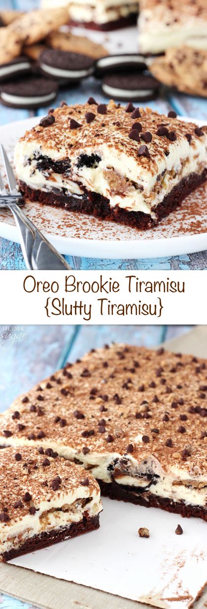 Oreo Brookie Tiramisu