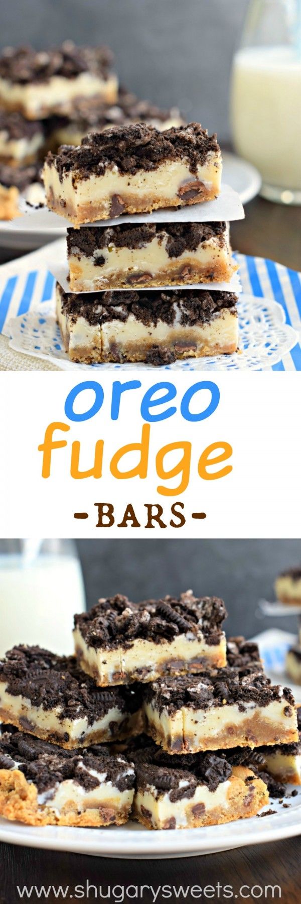 Oreo Fudge Bars