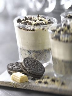 Oreo-Mousse mit Mascarpone - Rezept