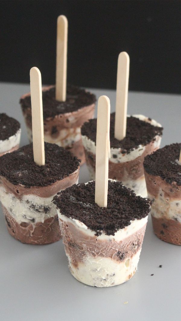 Oreo Popsicles