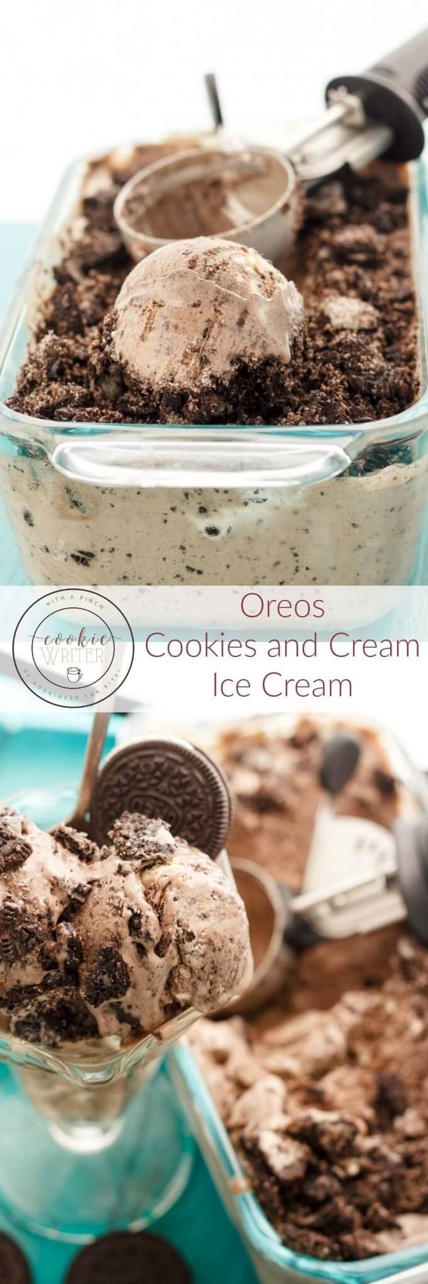 Oreos Cookies and Cream Ice Cream