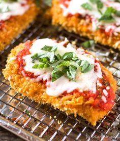 Oven-Baked Chicken Parmesan