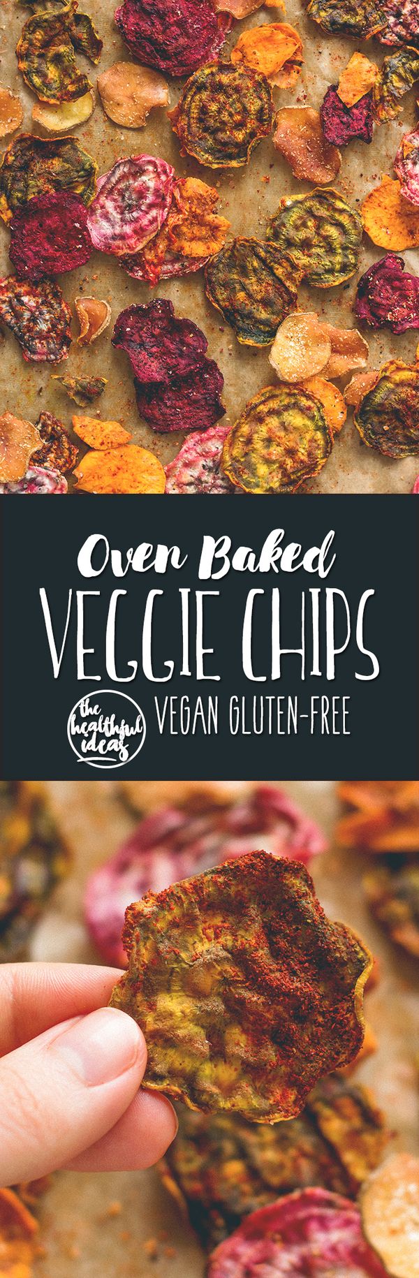 Oven Baked Sweet Potato and Beet Chips